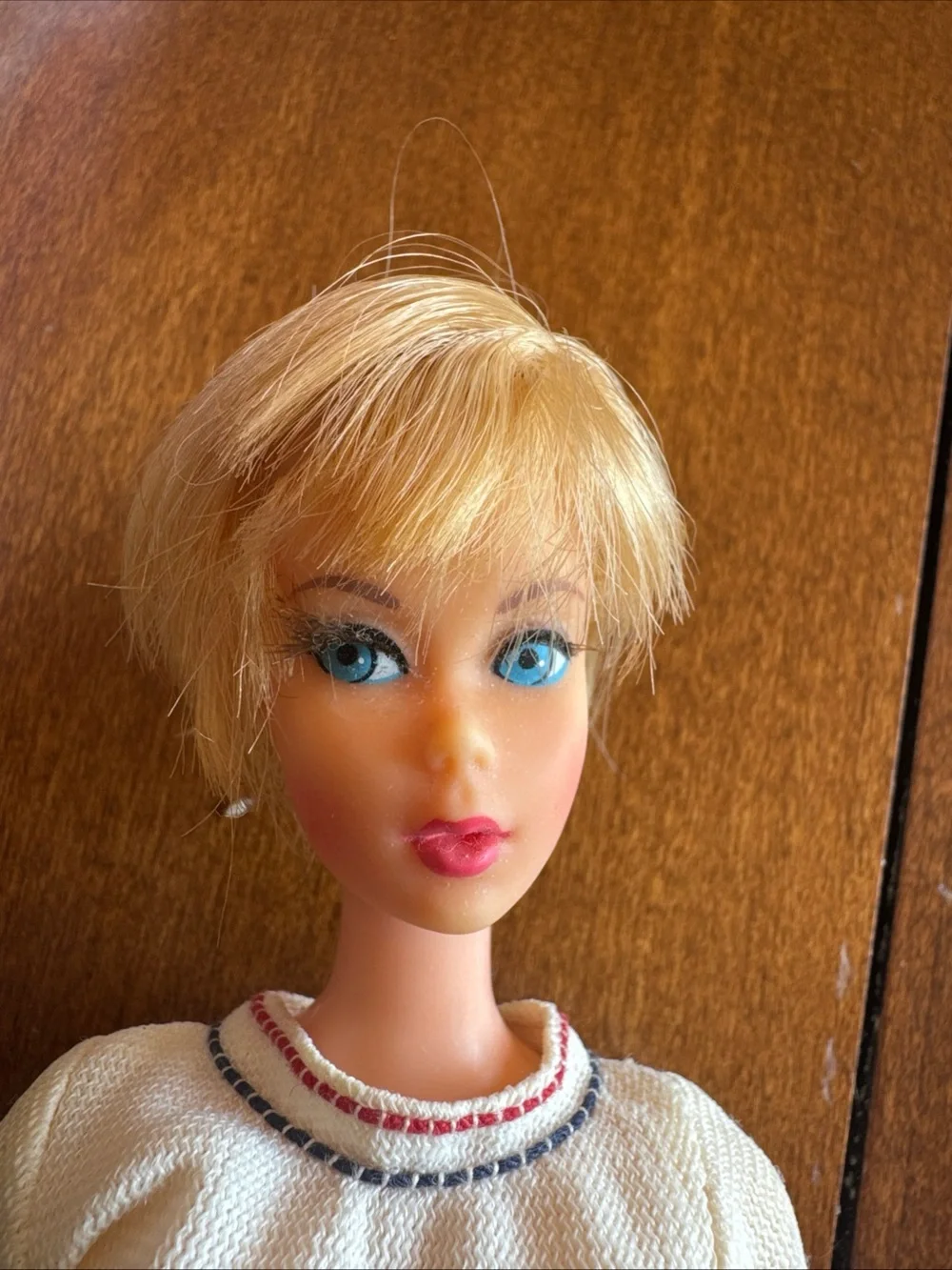 Vintage Twist n Turn Barbie 1966 stamp JAPAN hair cut